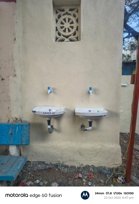 सार्वजनिक ठिकाणी हात धुण्याची सोय